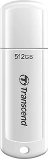 USB ključ Transcend JetFlash 730, 512GB, USB 3.2, bel