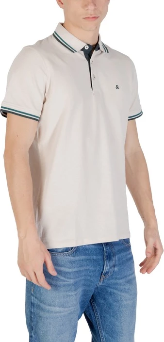 Polo za moške Jack & Jones, bež