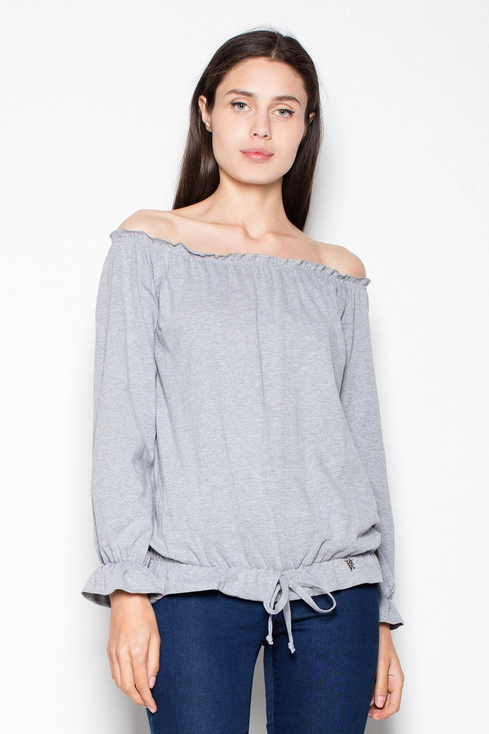 Bluza Venaton 77497, siva