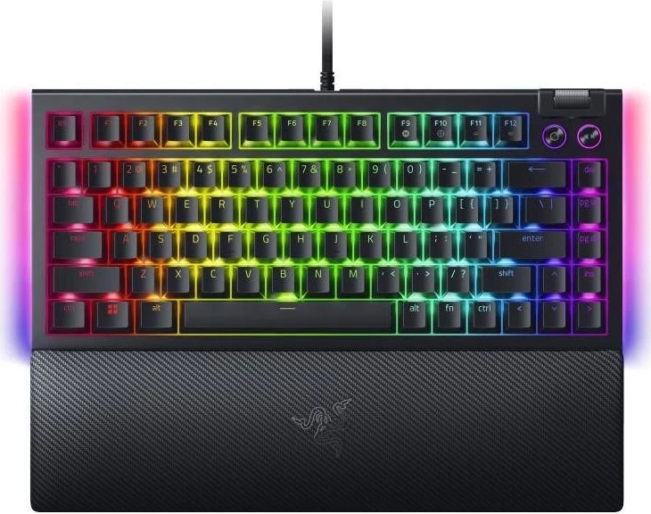 Mehanska tastatura z RGB osvetlitvijo, Razer BlackWidow V4, USB-Type C, črna