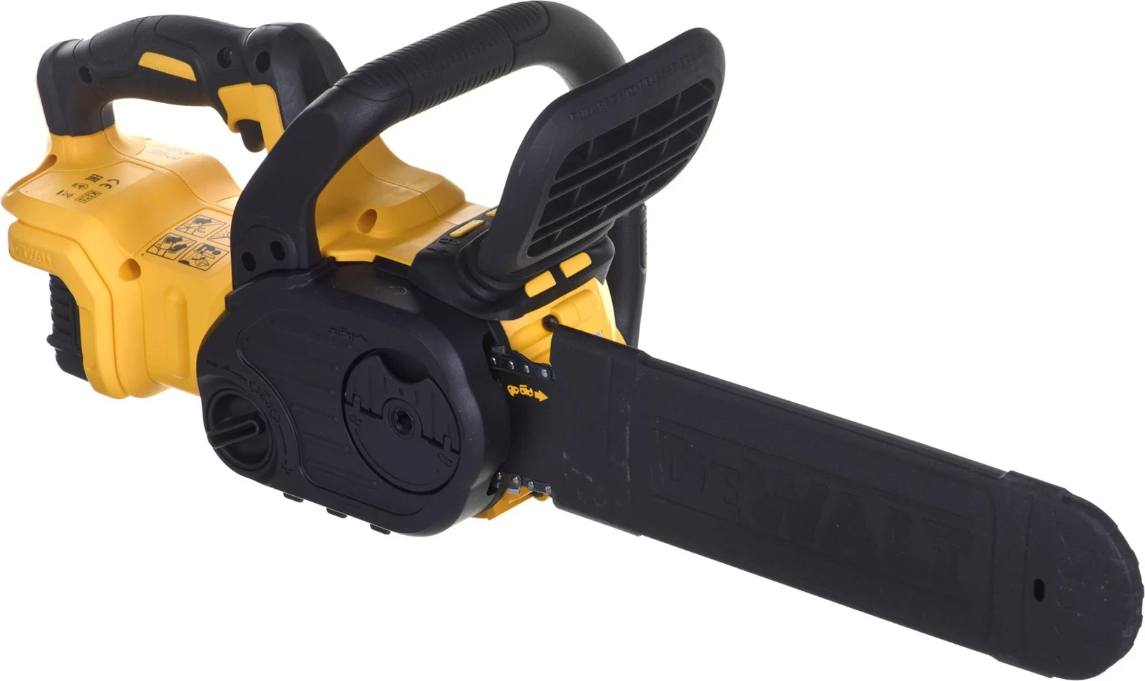 Električna verižna žaga 30 cm, DeWALT DCM565P1, 5Ah, rumeno/črna