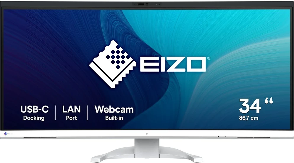 34,1" zaslon UltraWide Quad HD EIZO FlexScan EV3450XC-WT, IPS, bel