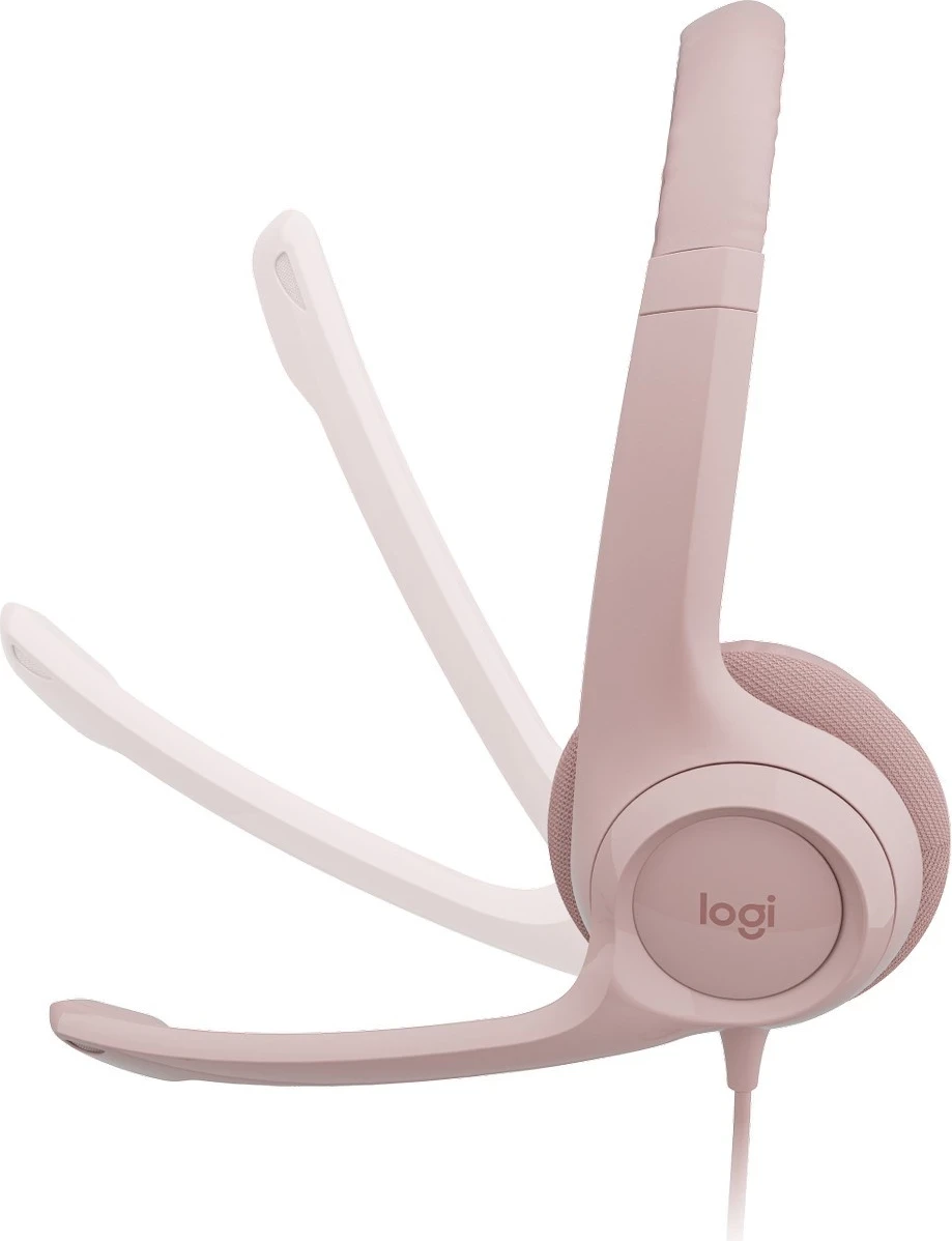 Kufje Logitech H390 USB, roza