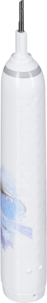 Električne zobne ščetke za odrasle in otroke Braun Oral-B Pro 3 3000 White + Oral-B Junior Frozen 6+, 2 kosa, bela