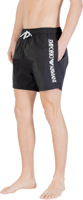 Moške kopalke Emporio Armani Underwear, črne
