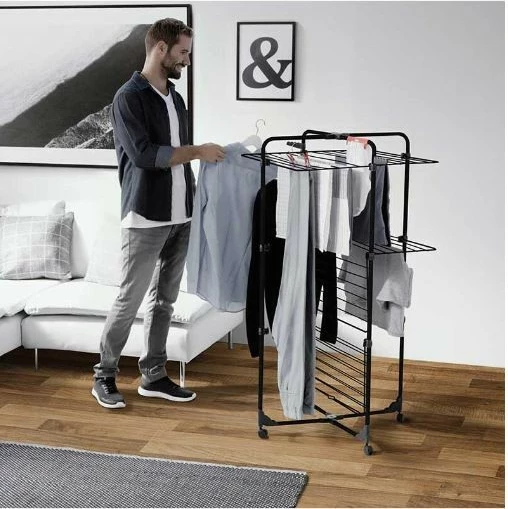 Sušilnik perila Vileda Mixer 3 Ultimate, 30 m, črn