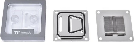 Blok vodnega hlajenja za CPU Thermaltake Pacific W9, baker + tekoči metal, prozoren