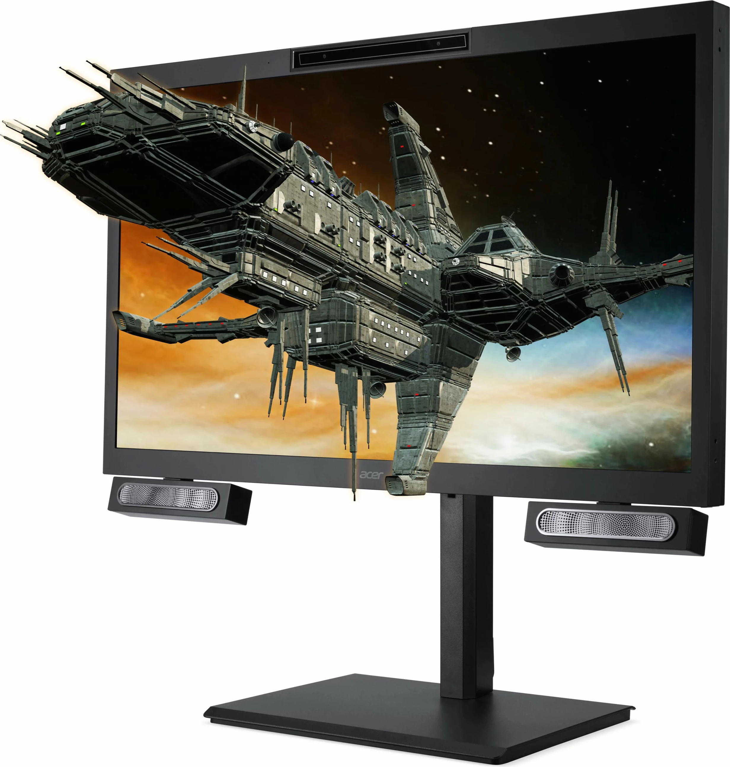3D SpatialLabs View Pro 27" monitor, Acer ASV27-2P, 4K Ultra HD, 160Hz, črn