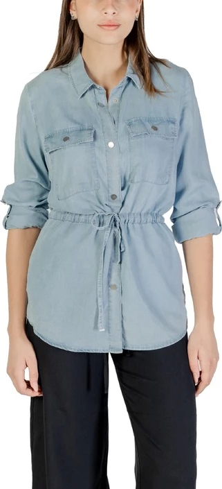 Bluza, svetlo modra, Only, ženske