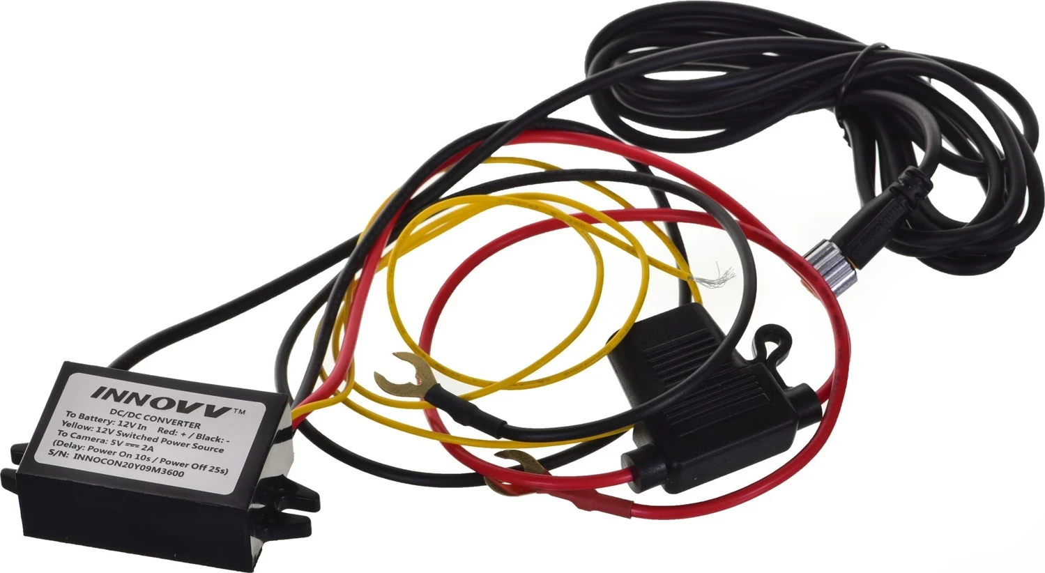 Prenosna kamera za motor INNOVV K5, črna