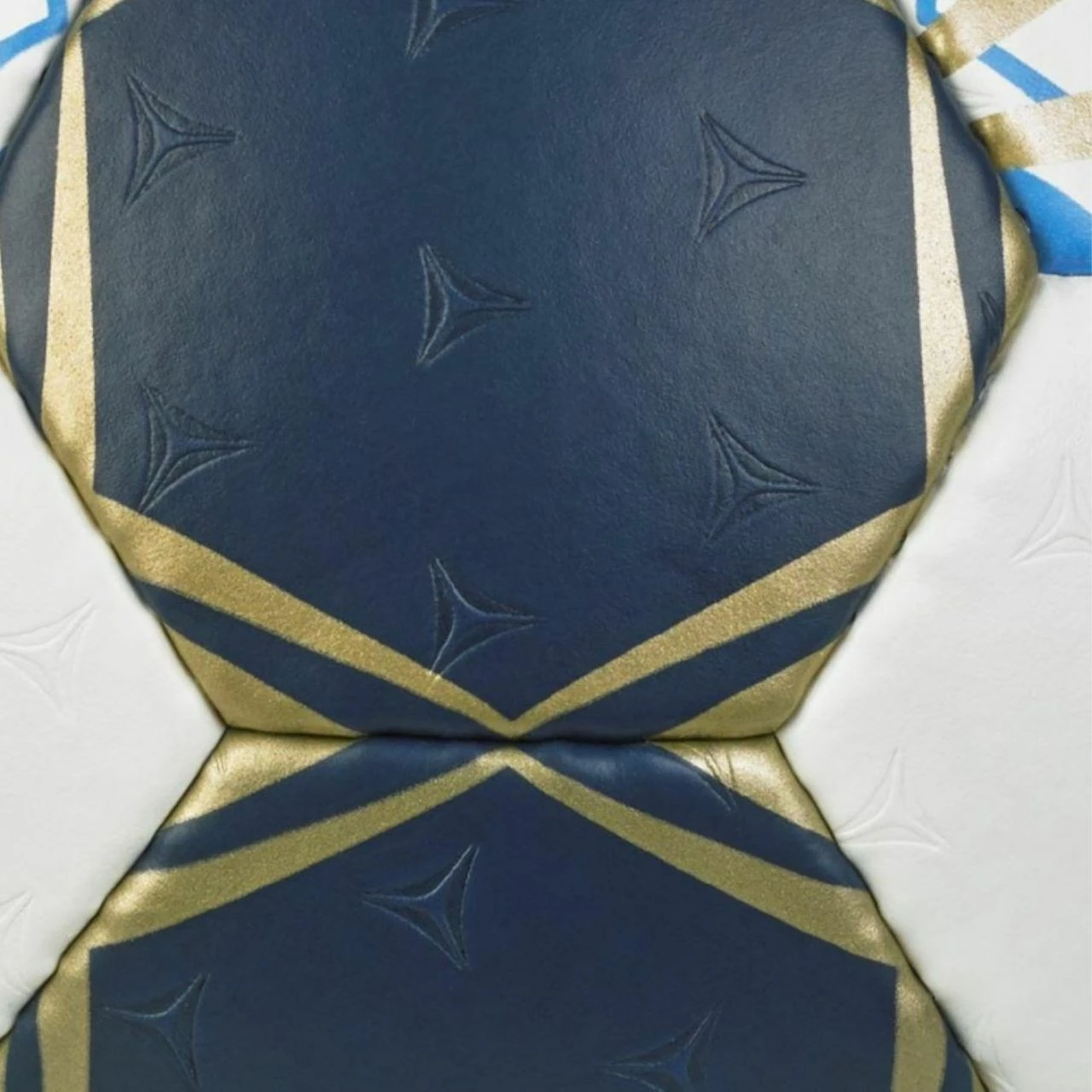 Otroški rokometni žoga Select, bela, modra in zlata