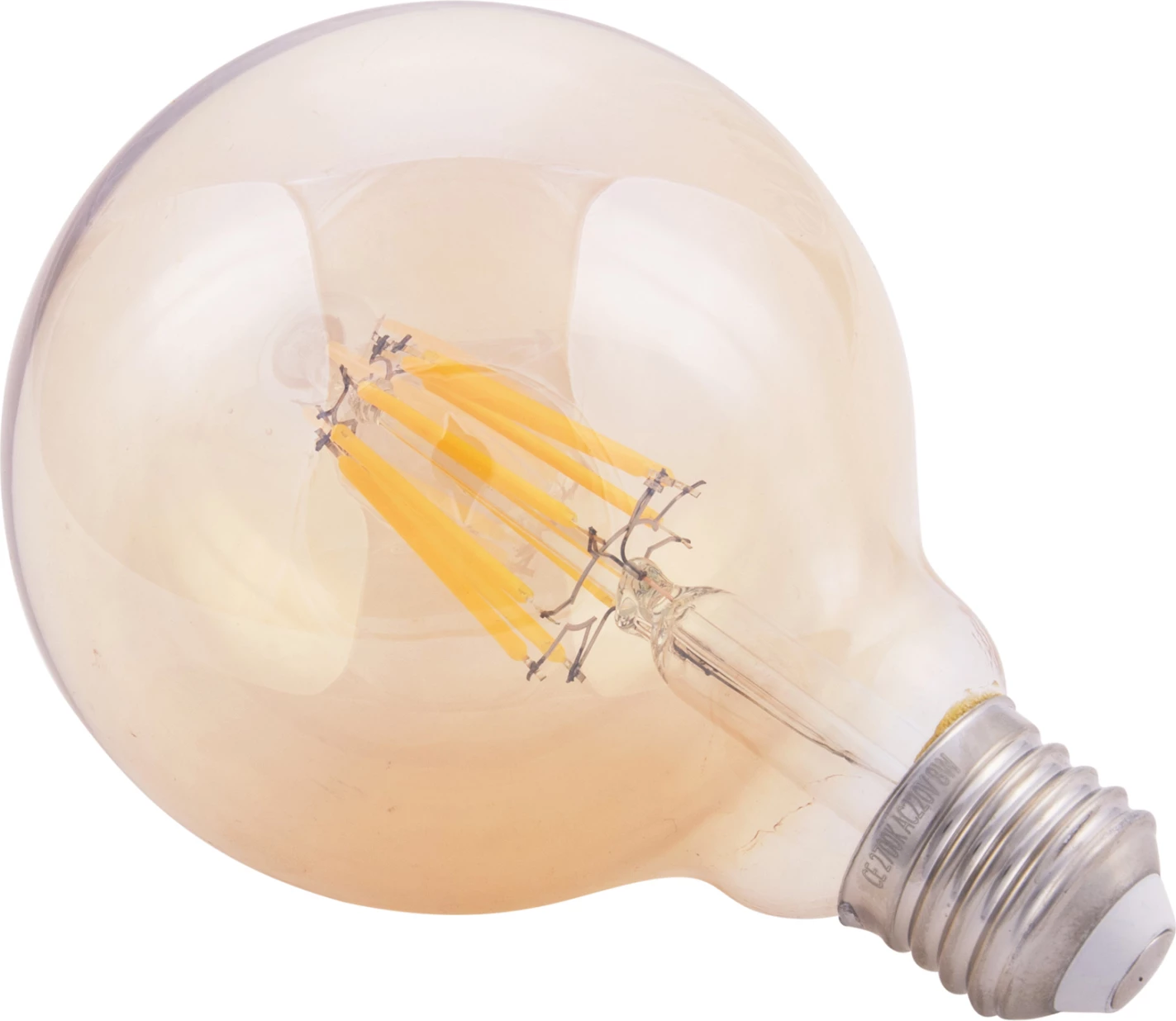 Žarnica GLOBO LED FILAMENT 8W E27 3000K zlata zatemnljiva