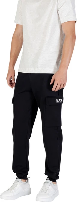 Športne hlače Ea7 moške, črne