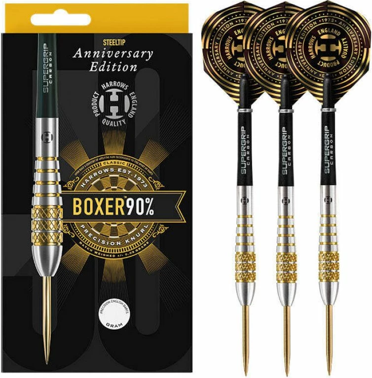 Darts puščice Harrows za odrasle, črne in zlate