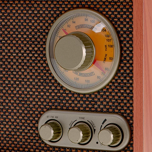 Retro radio Adler AD 1171, Bluetooth 5.0, AM/FM, zvočnik 3.0" 1 W RMS, barva lesa
