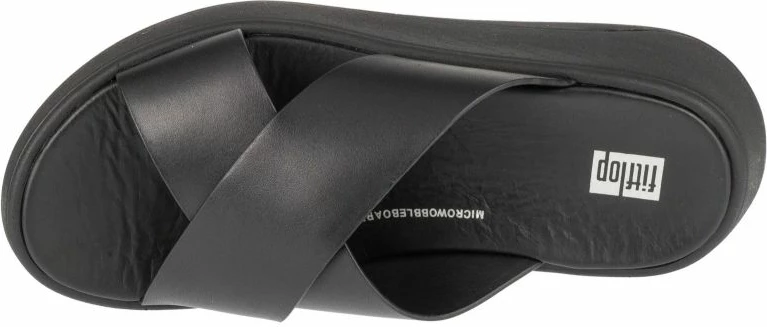 Sandali FitFlop F-Mode Flatform FW5-090, črni