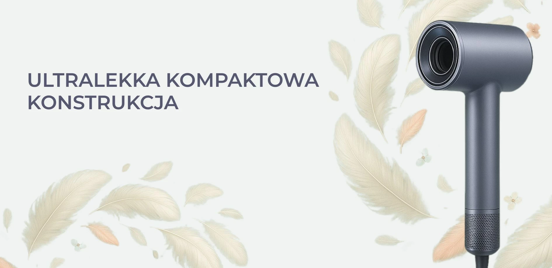 Sušilnik za lase Havit HD202-EU, moder