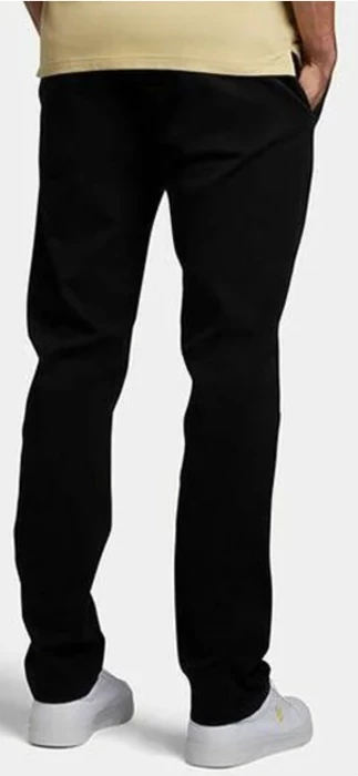 Hlače Lyle & Scott za moške, črne