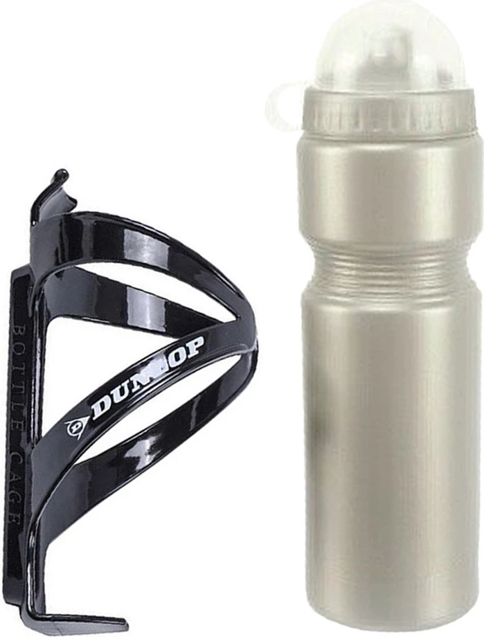 Steklenica za vodo z ročajem, unisex, prozorna Dunlop