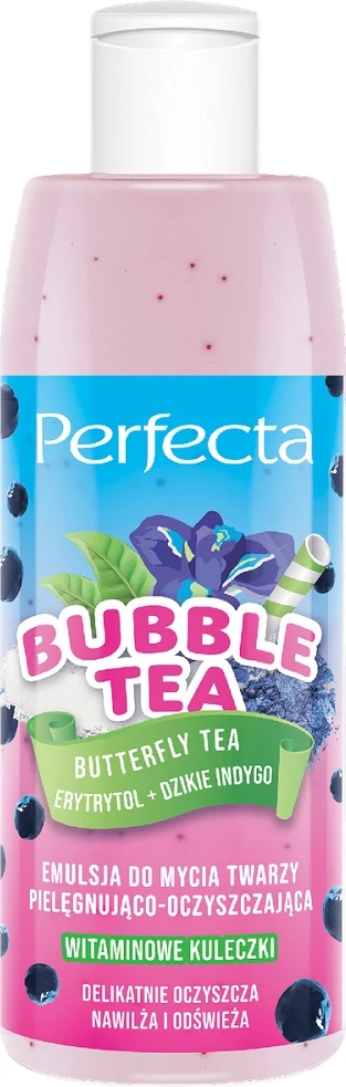 Emulzija za čiščenje obraza Bubble Tea, Perfecta, 300 ml