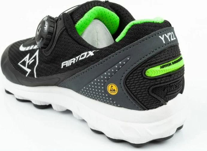 Trekking čevlji Airtox Safety Powerbreeze YY220CA, črni, za moške in ženske Trekking čevlji Airtox Safety Powerbreeze YY220CA, črni, za moške in ženske