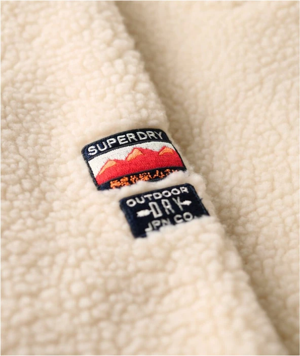 Jakna Superdry, ženska, bela