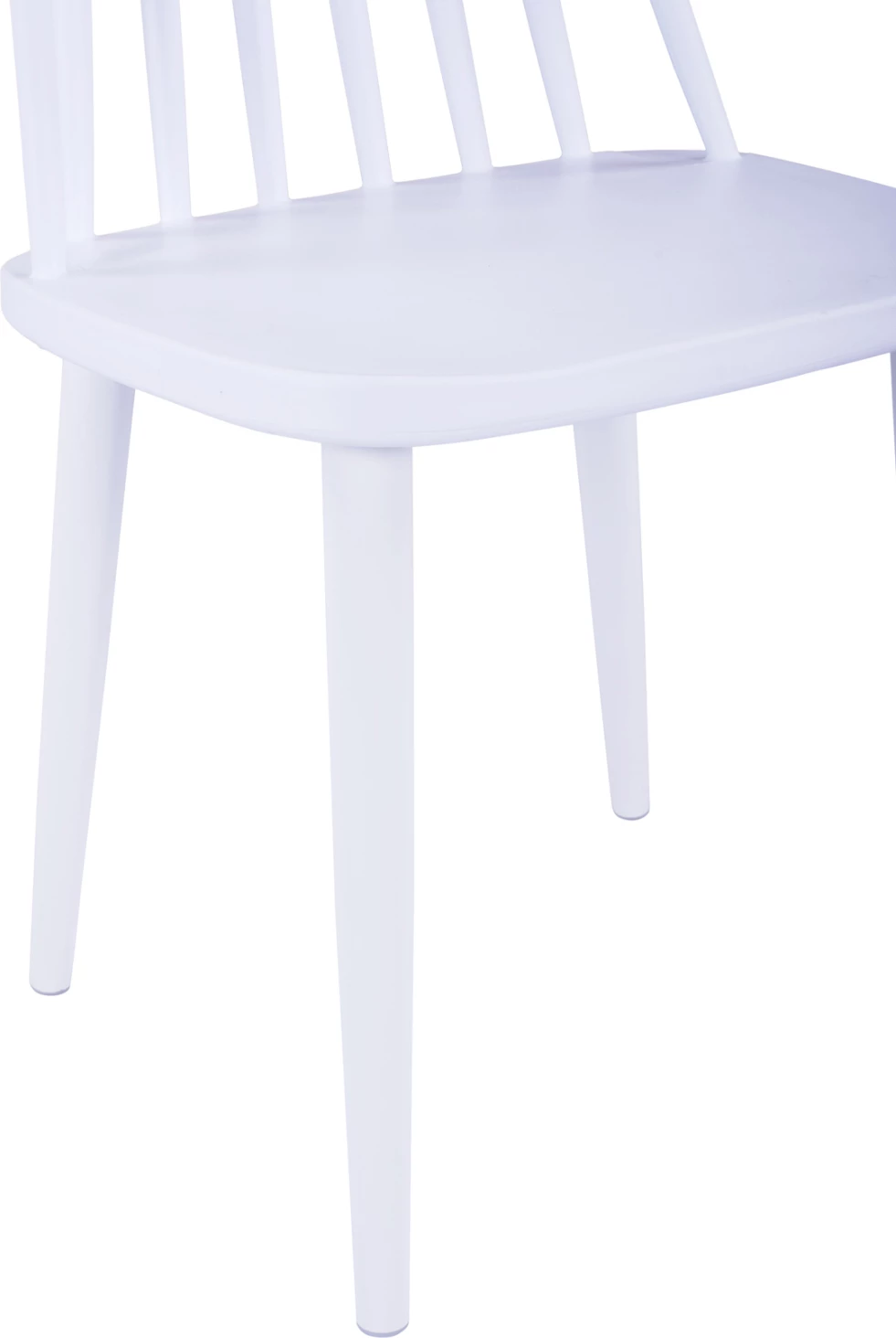 Jedilni stol FH8052.11 Vanessa bel z belimi kovinskimi nogami 43x46,5x82 cm, set 4 kosov