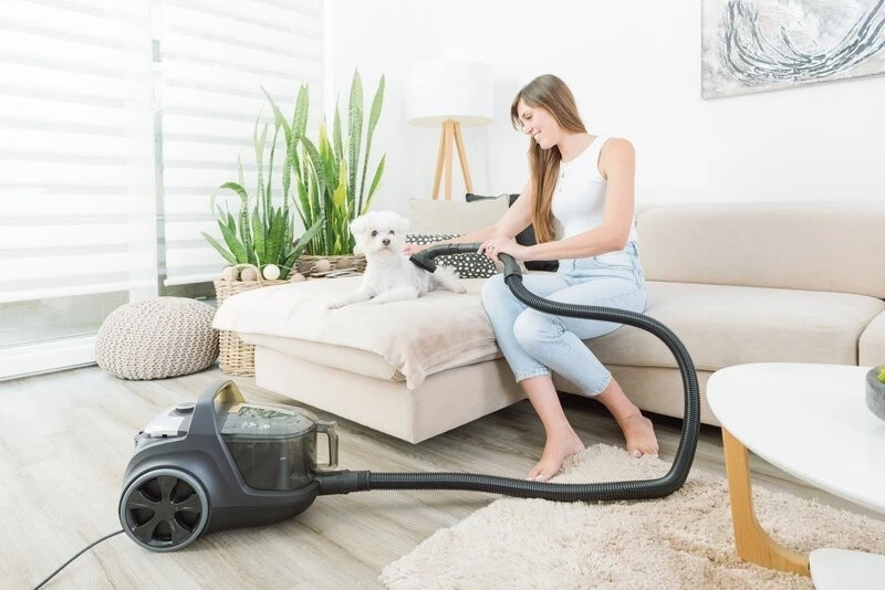 Pastralnik brez vrečke ETA Grande Animal, črn