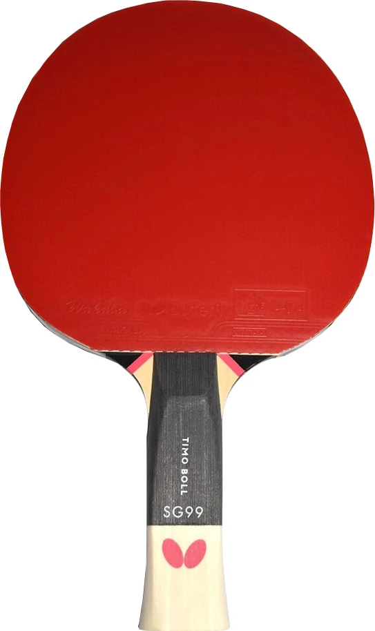 Pingpong lopar (reketa) Timo Boll SG99, Butterfly, za moške, rjav