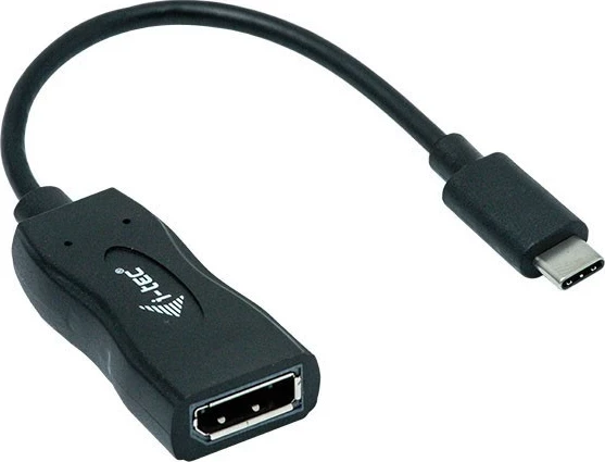 Adapter USB-C na DisplayPort i-tec, črn
