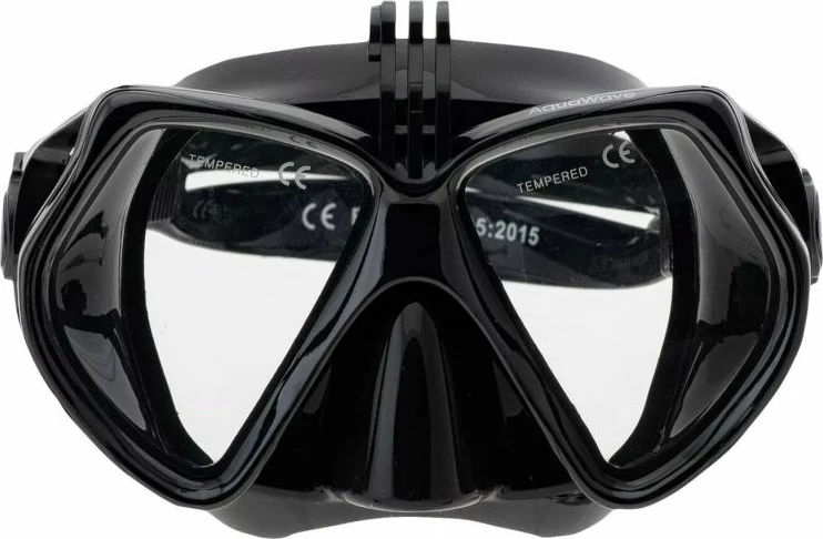 Plavalna maska Aquawave za moške in ženske, črna Plavalna maska Aquawave za moške in ženske, črna
