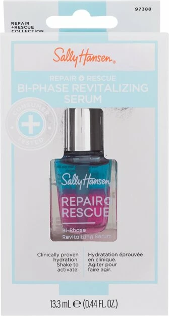 Revitalizacijski serum za nohte Repair + Rescue Bi-Phase, Sally Hansen, 13,3 ml