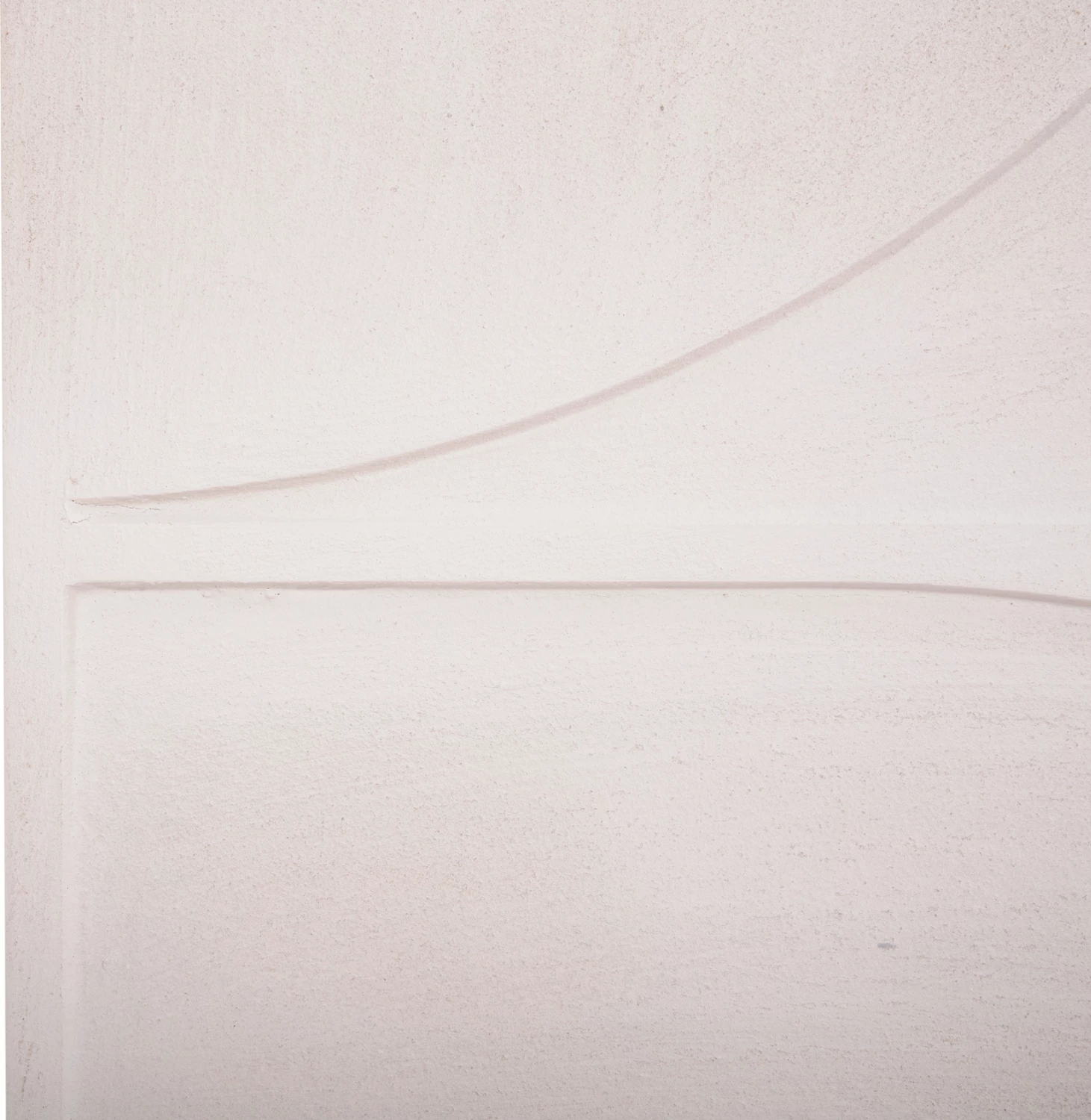 Stenski dekorativni panel kvadratne serije Santorini FH4507 MDF v barvi off-white 80x4(debelina)x80H cm