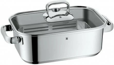 Parni kuhalnik za hrano Vitalis Compact Aroma Dampfgarer WMF, z silikonskim tesnilom, inox