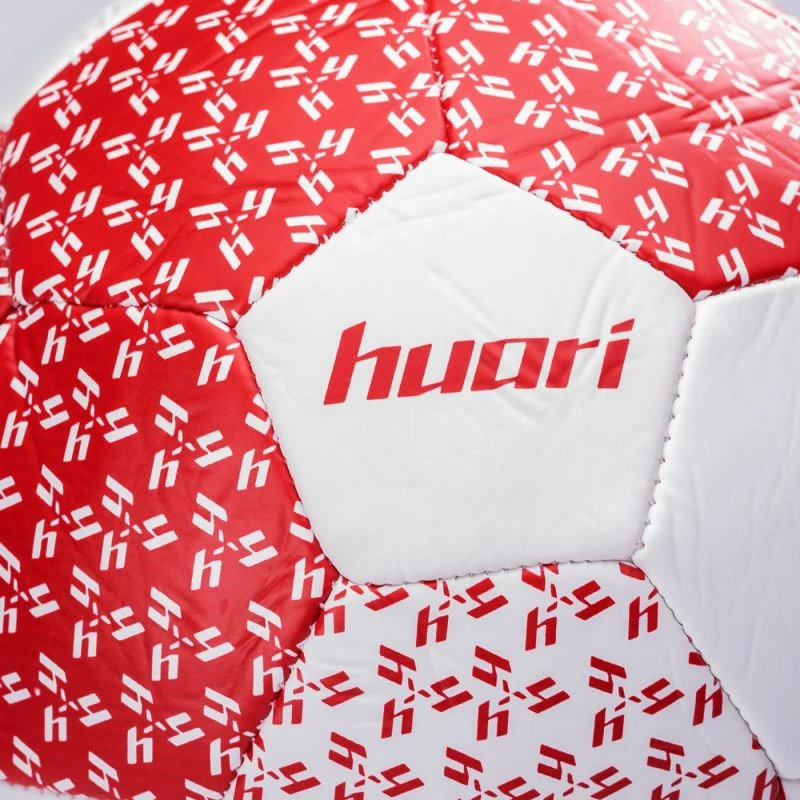 Nogometna žoga Huari, za moške in ženske, bela in rdeča