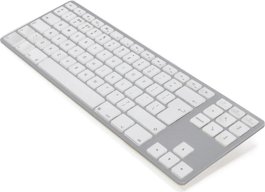 Kompaktna pisarniška tipkovnica Matias Mac Tenkeyless, srebrna