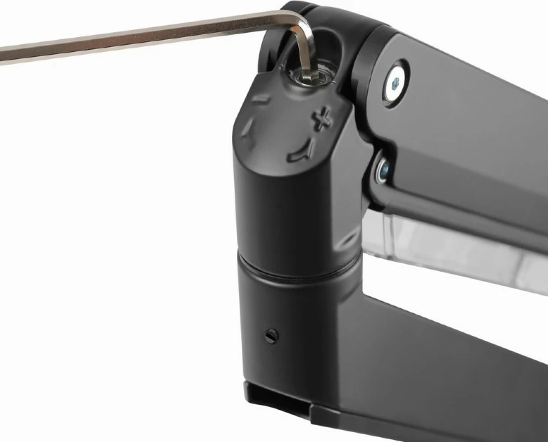 Nastavljiv ročaj za 3 monitorje Gembird MA-DA3-03, 17–27 palcev, črn