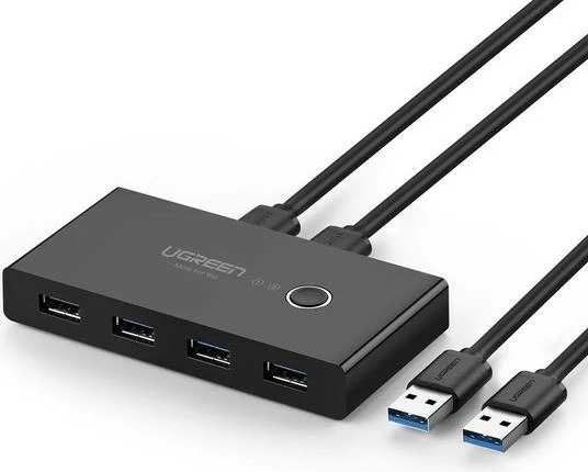 USB-hub, 6 vrat, USB 3.2 Gen 1, 5000 Mbit/s, črn Ugreen 30768