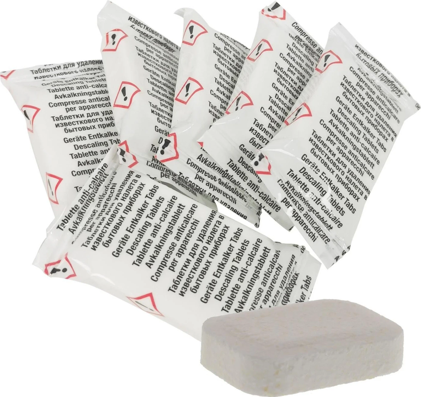 Tablete za čiščenje za kavni avtomat in električni čajnik Scanpart, bela