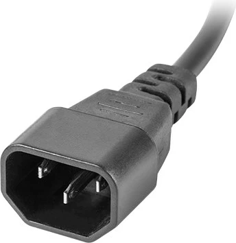 Razdelilec napajanja za regal, Lanberg, 2500W, 2 m, črn