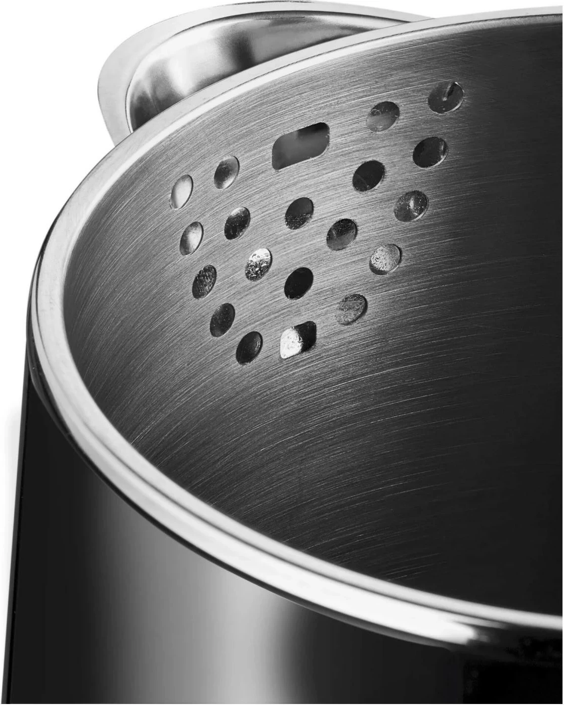 Električni čajnik Amica KF 6012 Digital, 1,5 l, 2200 W, črn