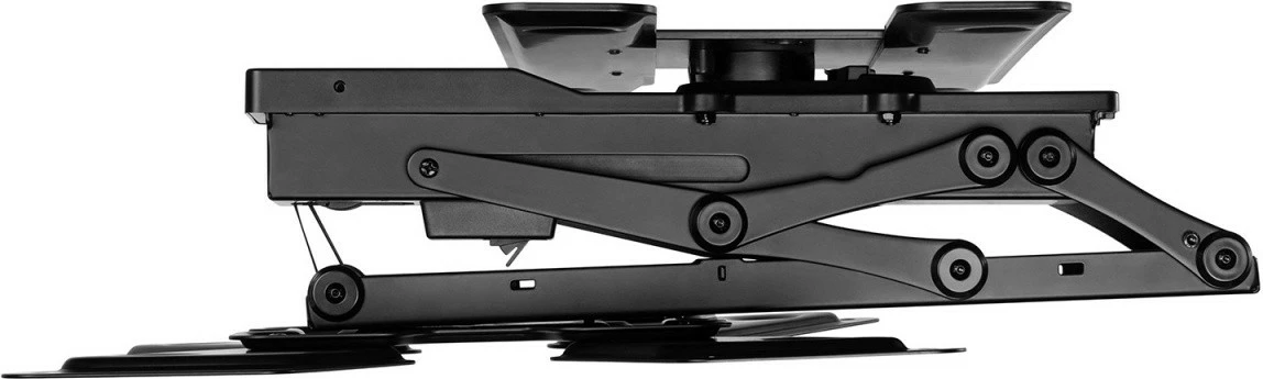 Električna stropna nosilka za televizor Maclean MC-491, 23–65 palcev, 30 kg, VESA 600x400, 90° vrtenje, črna