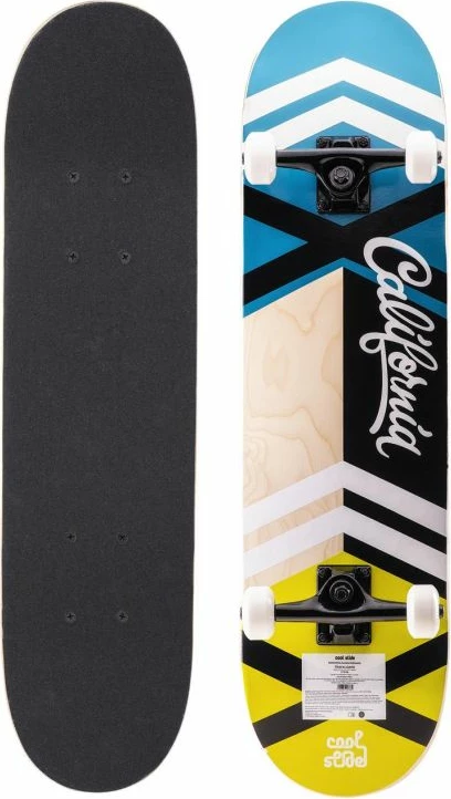 Skateboard za prosti čas Coolslide Trafalgars, večbarven