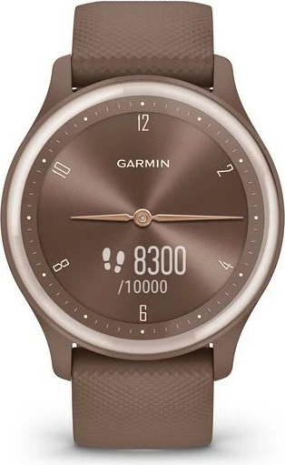 Hibridna pametna ura vívomove Sport, OLED, GPS, rožnato zlata