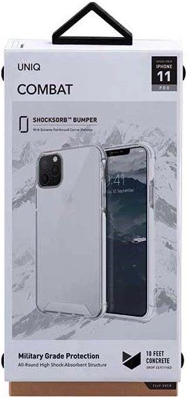 Ovitek za iPhone 11 Pro, UNIQ Combat, bel