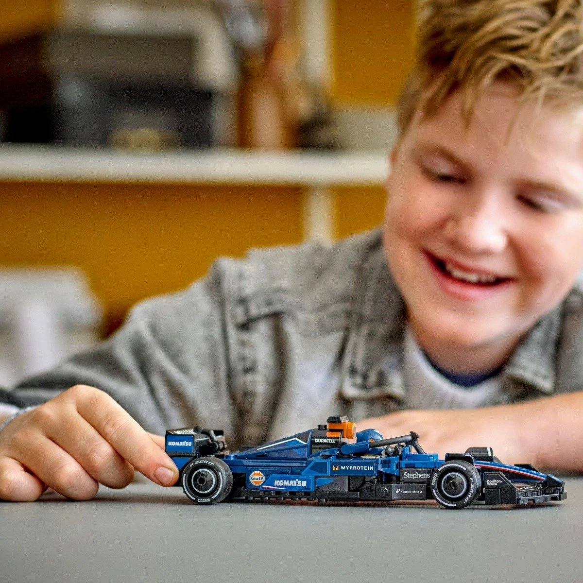 Model dirkalnega avtomobila Williams Racing FW46, Set LEGO Speed Champions, 263 delov, za otroke 10+, plastika
