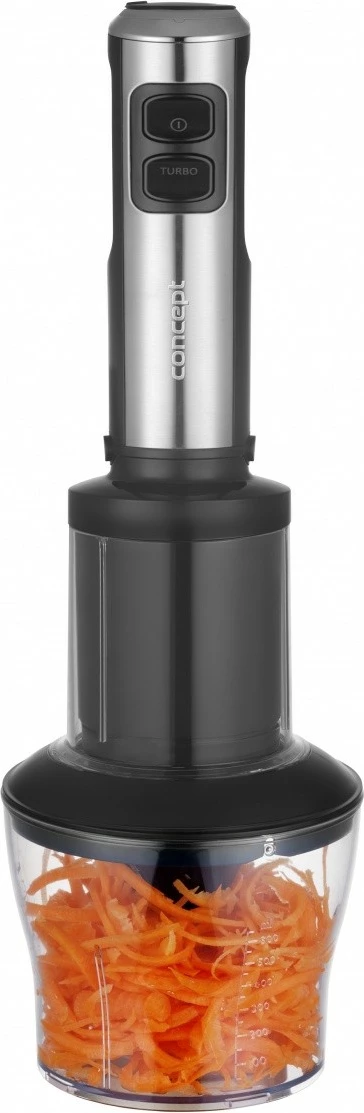 Roko mešalnik Concept TM5500, 1500 W, komplet dodatkov, inox/črn Roko mešalnik Concept TM5500, 1500 W, komplet dodatkov, inox/črn