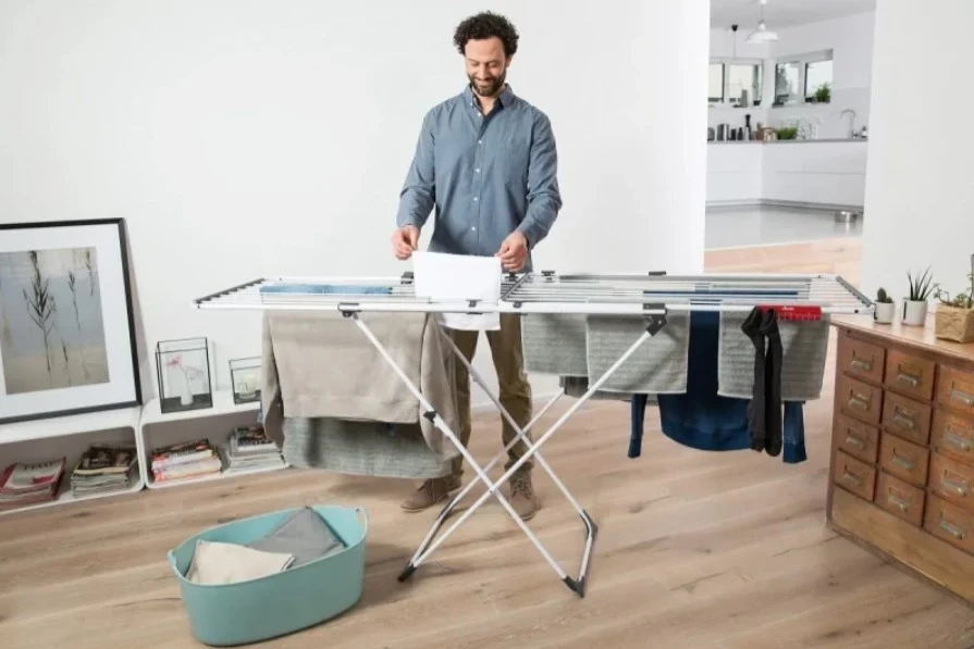 Sušilnik za perilo Vileda Doble, bel