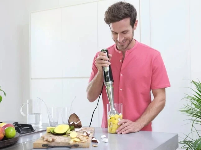 Ročni mešalnik Multi Quick 9 MQ9187XLI, Braun, črno-srebrn