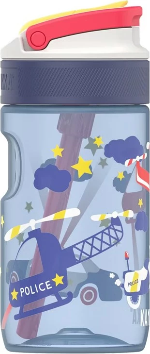 Otroška bidon-ka Kambukka Lagoon 400 ml Police Patrol, modra